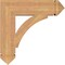 Ekena Millwork Thorton Arts & Crafts Smooth Bracket, Western Red Cedar, 5 1/2"W x 24"D x 24"H BKT06X24X24THR03SWR - alternate 2